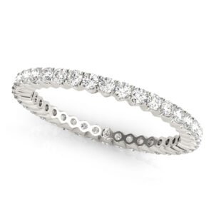 Eternity Prong Set Wedding Band