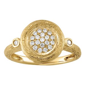 Cluster Fashion Color Ring