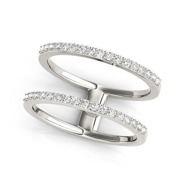 Wraps & Inserts Open Concept Wedding Ring