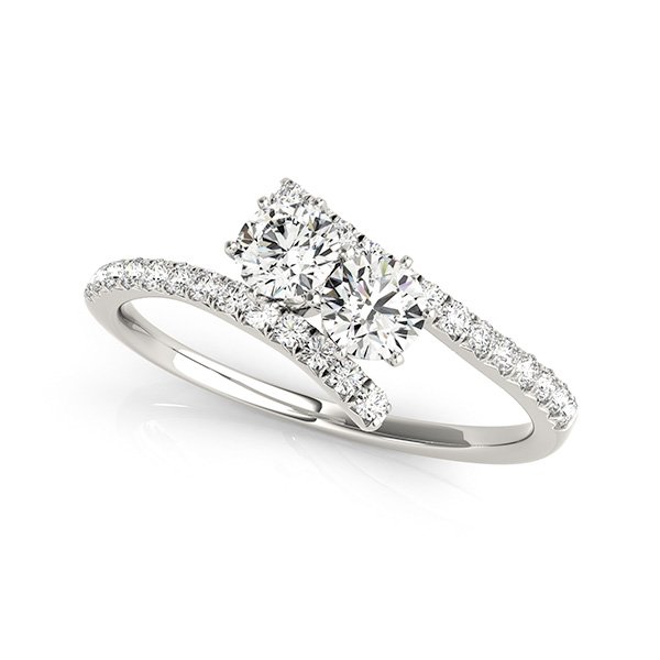2-Stone French-Cut Fashion Ring