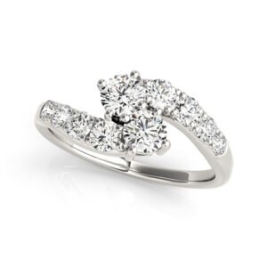 2-Stone Prong Fashion Ring