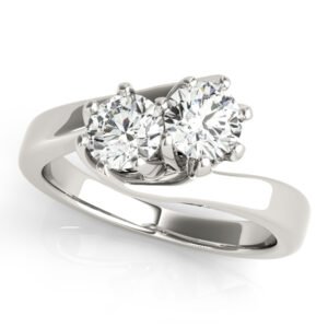2-Stone Trellis Wedding Rings