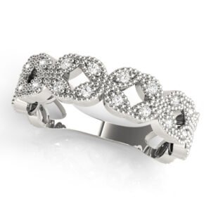 Vintage Milgrain Stackable Ring