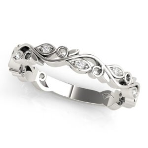 Nature Inspired Floral Stackable Fashion Band