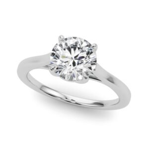 Solitaire Trellis Engagement Ring