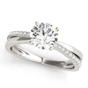 Intertwined Engagement Ring