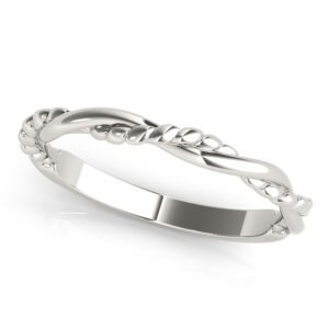 Twisted Filigree Gold Band