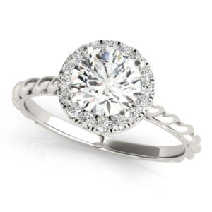 ENGAGEMENT RINGS ROUND CENTER