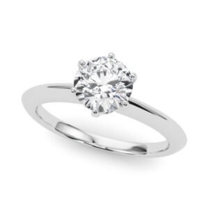 6-Prong Round Solitaire Engagement Ring