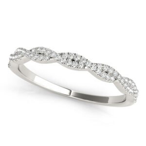 Twisted Stackable Wedding Band