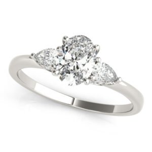 Oval & Pear Shape Engagement Ring