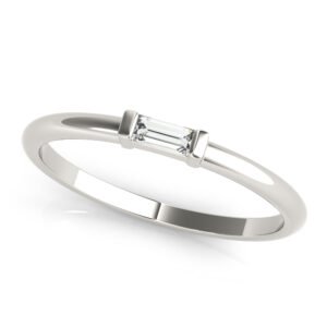 East-West Baguette Ring