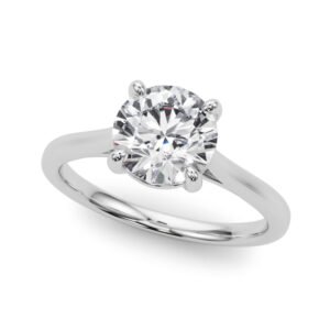 Round Solitaire Engagement Ring