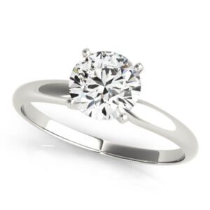 4 Prong Round Solitaire