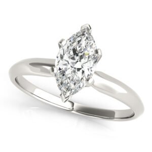 Solitaire Pear Shape Engagement Ring