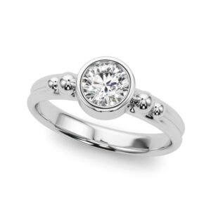 Bezel Set Fashion Ring