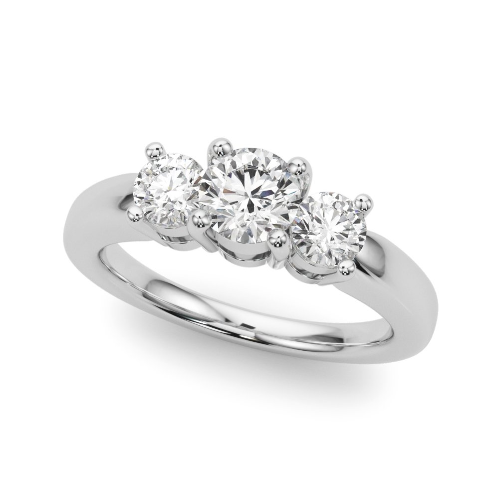 3-Stone Engagement Rings