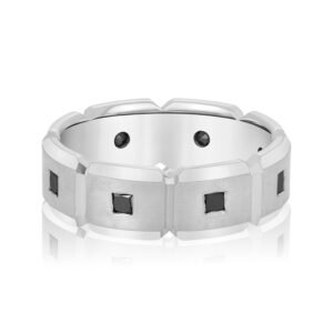 7Mm Heavy Wt Mens Band W/Dia