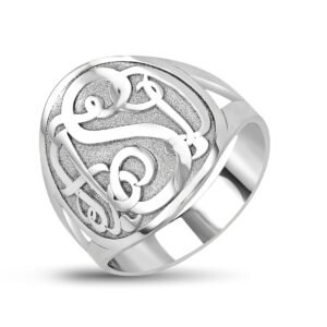 Classic Monogram Solid Backing Ring